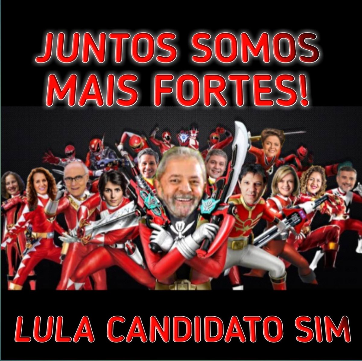 É hoje (15), às 16h! O grande dia chegou - Grande ato pelo registro da candidatura #LulaPresidente - #LulaCandidatoSim #LulaLivre #LulaÉCandidato #LulaZord  #OBrasilFelizDeNovo