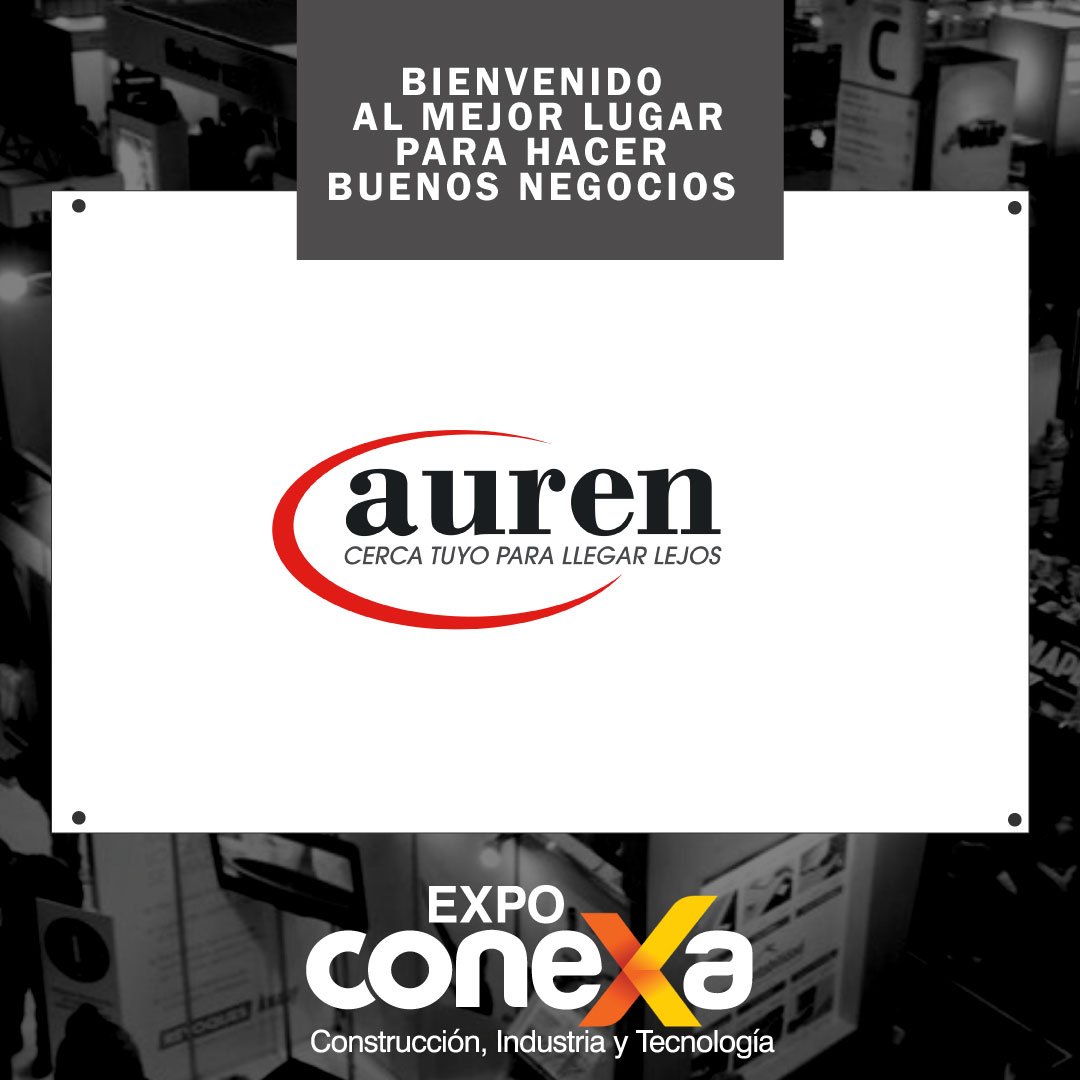 expoconexa's tweet photo. Damos la bienvenida a @AUREN_Argentina a Expo Conexa 2018 ¡Gracias por elegirnos!
Te esperamos del 13 al 16 de septiembre en el @ArenaMaipu.
¡Vos también podes ser parte de la Expo Conexa 2018!
#expoconexa #construcción #tecnologia #auren #experienciaconexa #leadconsultora https://t.co/WV5rHEen2m