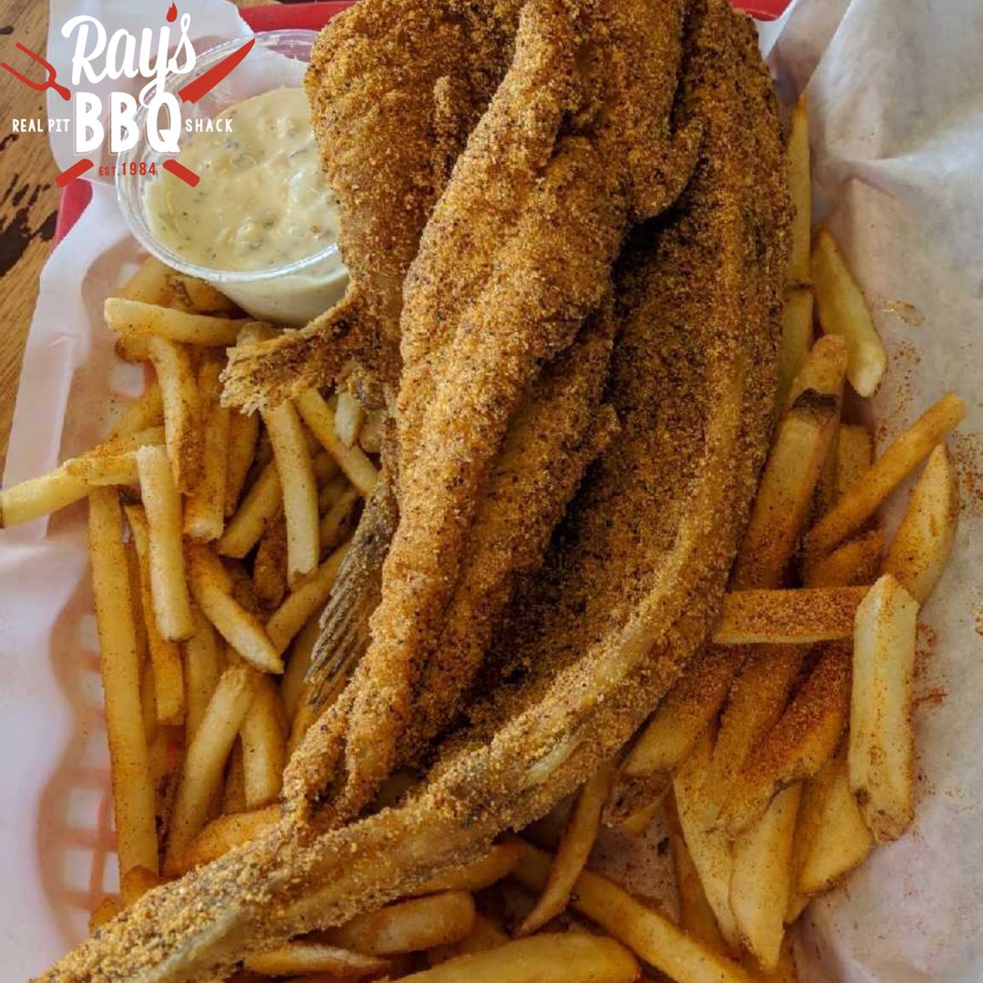 RaysBBQ1's tweet photo. Today is the day!! Stop by and celebrate #NationalCatfishMonth with us 🤗 We have whole catfish with two homemade side for $13.99  #raysbbqshack #wefrytoo #nationalcatfishmonth #wholecatfish #catfishdinners #catfishpoboy #homemadesides #houston #whatsforlunch #comeseeus #3929ost https://t.co/iT1jSEi53h