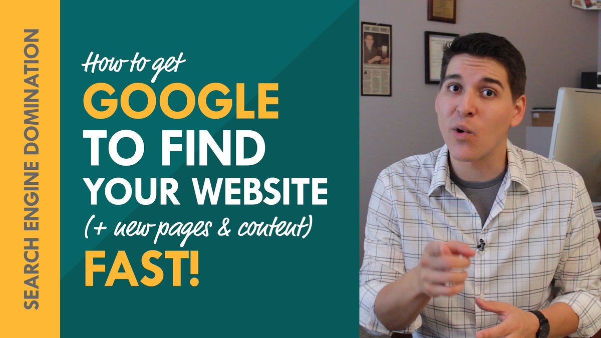 Michael_L_Quinn's tweet image. [VIDEO] I’ll show you a shortcut to help Google find your website, new content, or updates on your site - FAST! Watch here: youtu.be/EGP0bNp8LTg
#SearchEngineDomination