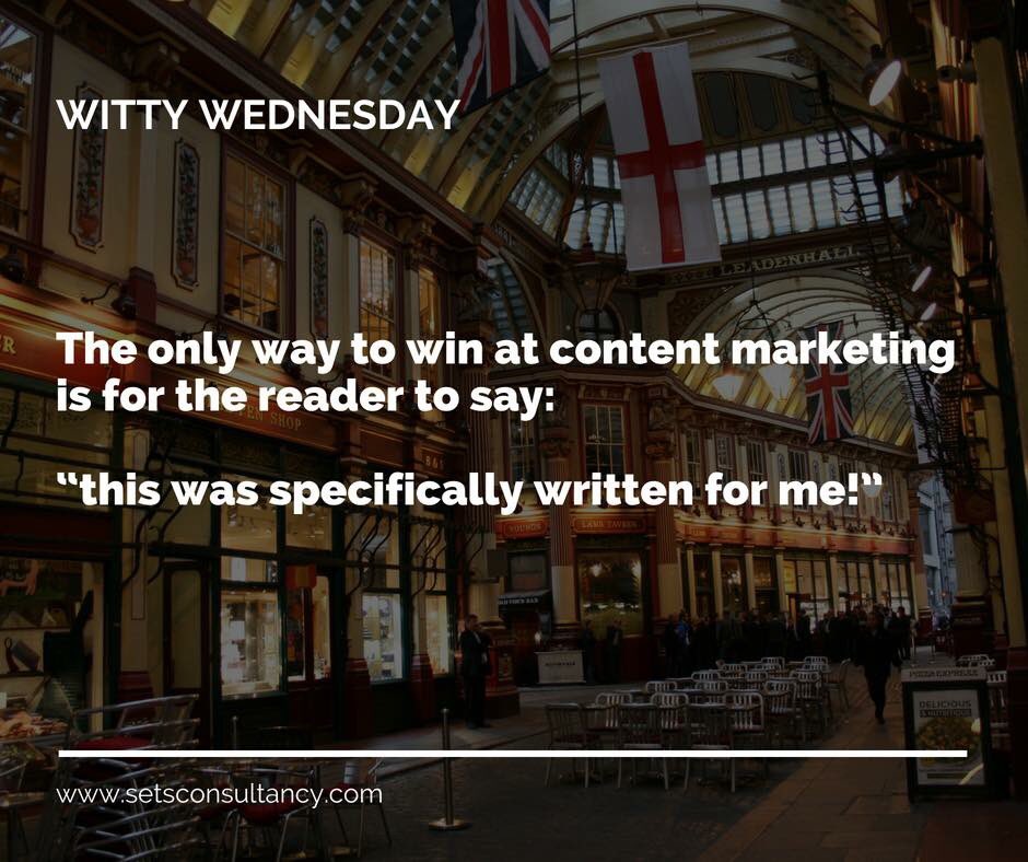 setsconsultancy's tweet photo. Bullseye! After all, content marketing is not just storytelling, it’s telling your story well.

#SETSConsultancy #DigitalMarketing #CreativeAdAgency #DigitalAdvertising #Branding #OnlineMarketing #Marketing #Consultancy #Consulting https://t.co/UipzTfbC7a