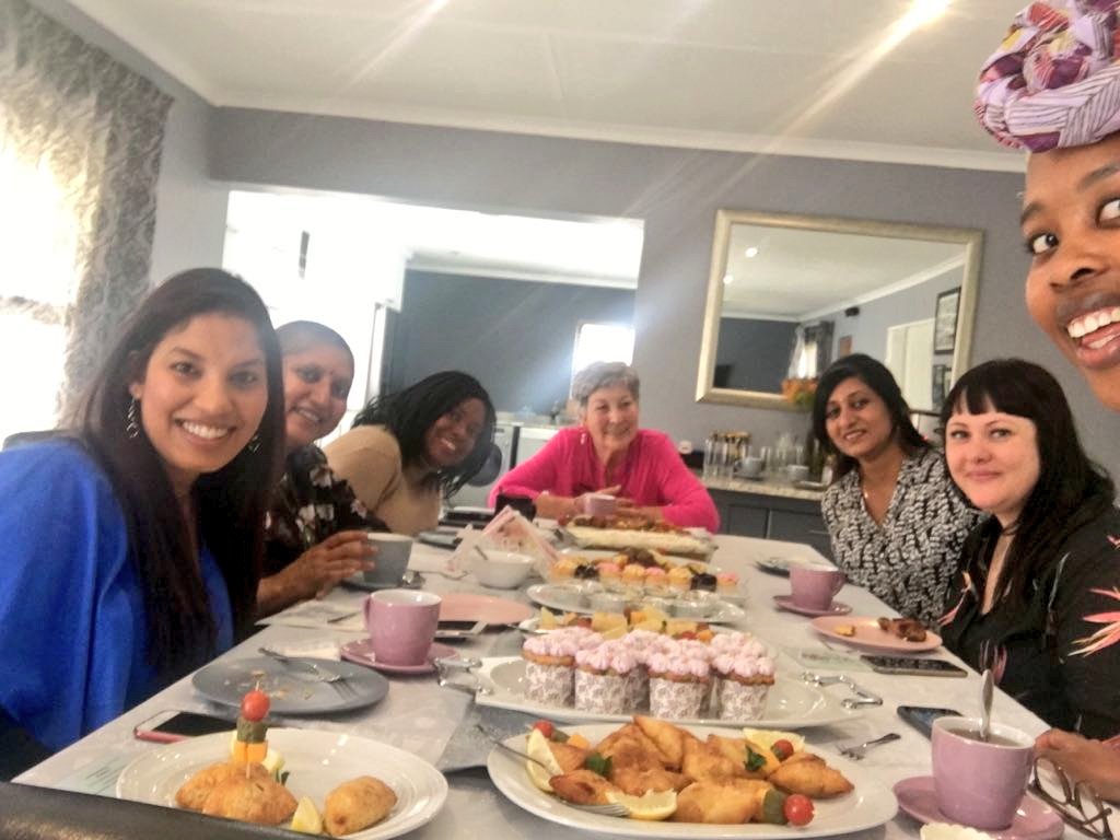 jayshnaidoo's tweet photo. Thank you beautiful ladies for attending my #TableforEight Tea today. Each of you has a role to play in my life, I see you and I appreciate you! I'm looking forward to hosting you all and a new group of ladies soon! https://t.co/AB5IhPNOMp