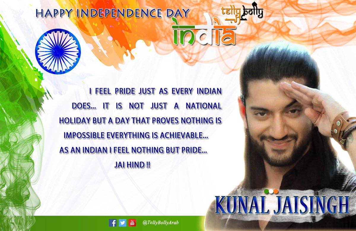 Exclusive : <a href="/KUNAL_JAISINGH/">Kunal Jaisingh</a> Statement about the 72th Independence Day

Happy Independence Day India🇮🇳🇮🇳🇮🇳