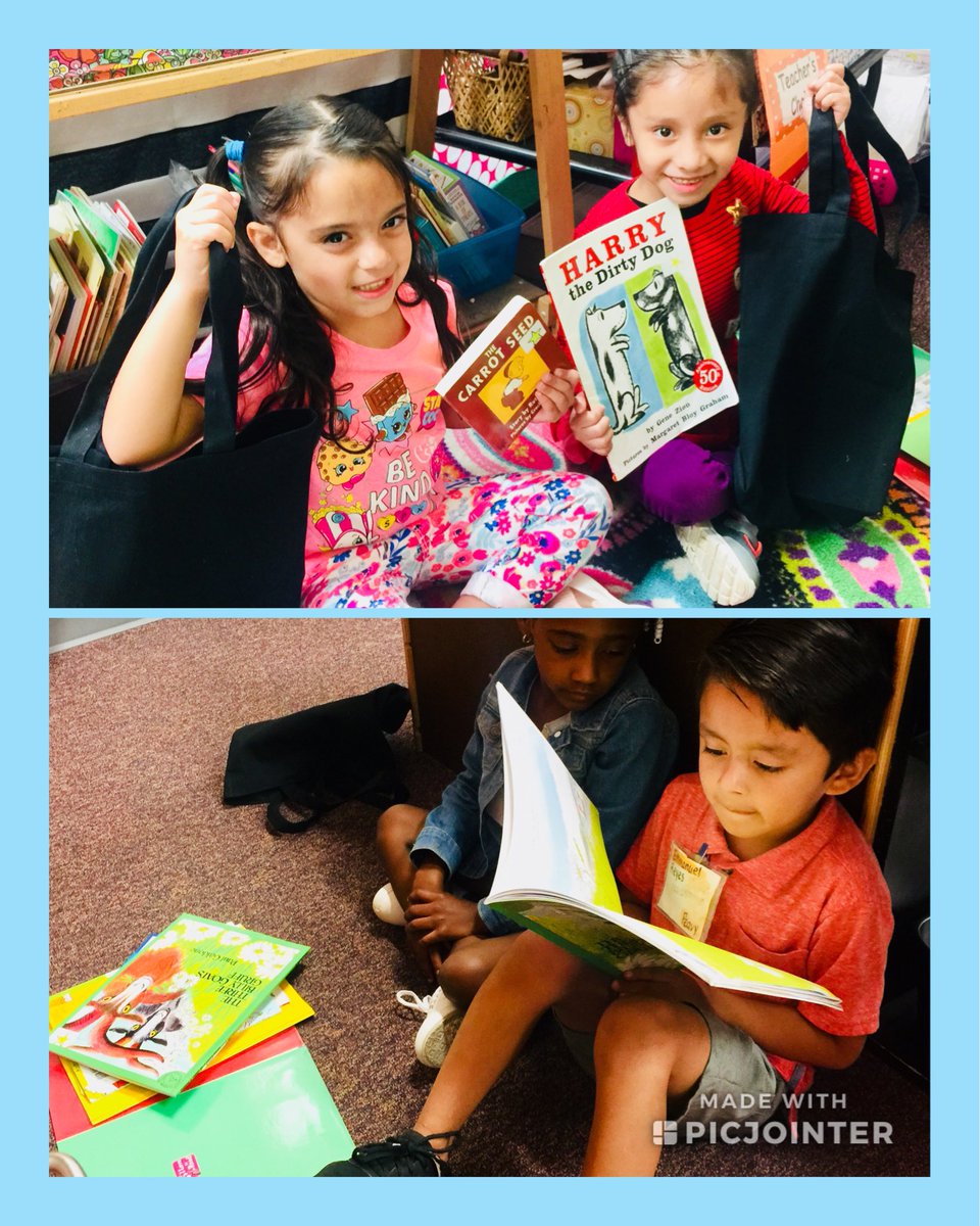 SummerPeavy's tweet photo. We are so excited to read our new star books and use our new reading bags during Reader’s Workshop!📚📙📕 ⁦@61WatsonWarrior⁩ ⁦@DeannaMcElheny⁩ https://t.co/RE8LZ2mR2a