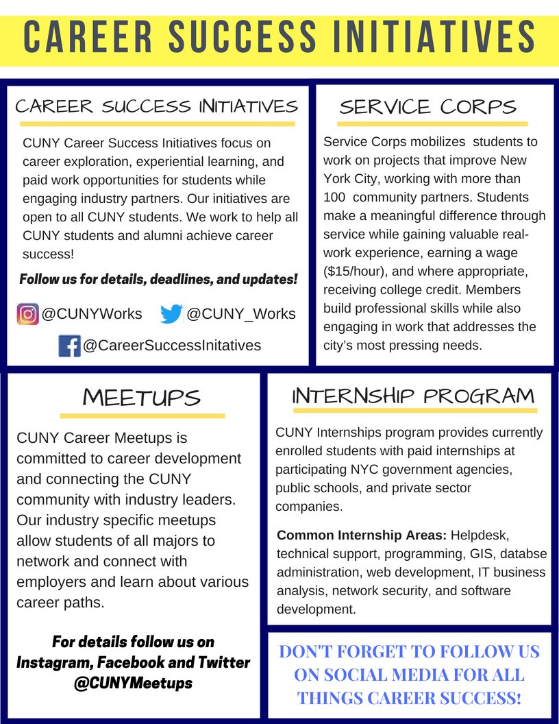 Career Success Initiatives tweet media