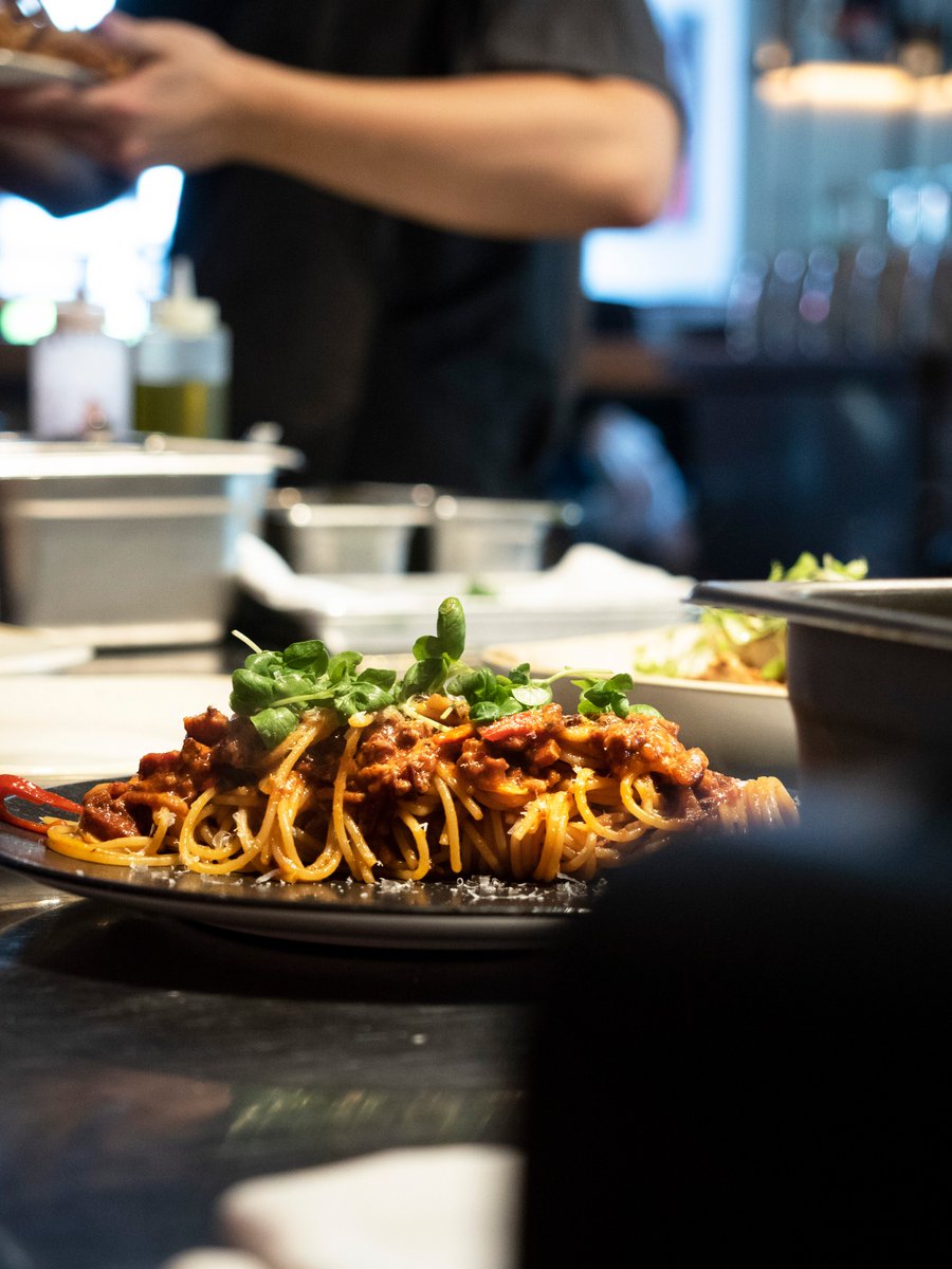 Spaghetti All’ Amatriciana...lunch is served #CopetinTO