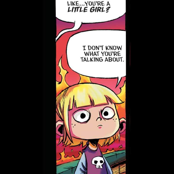 Helliciouscomic's tweet photo. We keep getting questions like, "Why doesn't Cherry look like the other demons?" and we're not ignoring you, we just have literally no idea what you're talking about.

#hellicious #comicbooks #Allnormal https://t.co/bSkFdm0sZs