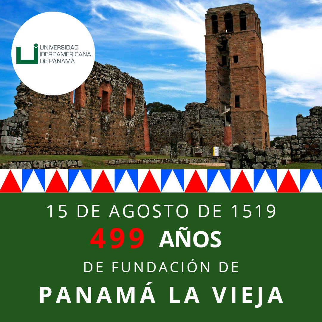 La Universidad Iberoamericana de Panamá se une a la celebración de los 499 años de fundación de Panamá La Vieja.

 ¡FELICIDADES! 🇵🇦