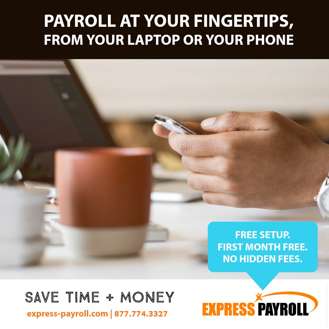payroll_express's tweet image. Payroll is painless with us! Access payroll from your laptop to your phone. express-payroll.com #payroll #employees #tech #software