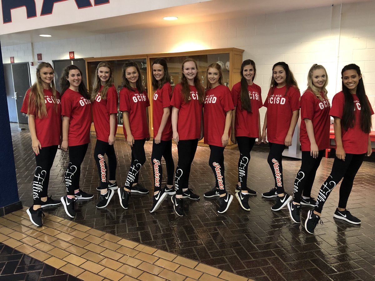 Ghsfillies's tweet photo. Backstage ready to dance for GCISD Convocation “We Are GCISD” @ghsfillies @chhspanteras #represent @GCISD https://t.co/1Q7S6TJCVk
