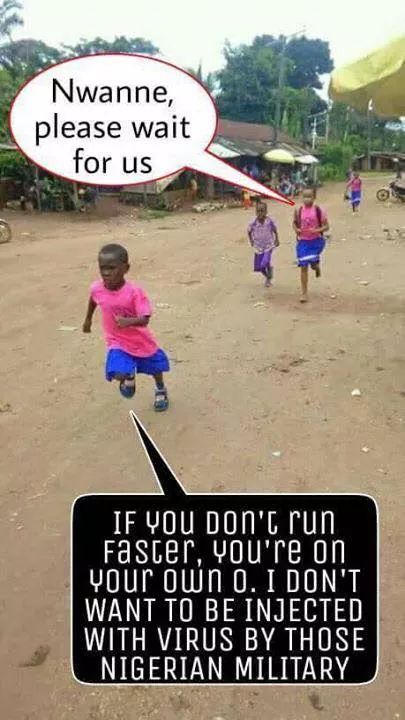 NkemdiMary's tweet photo. Breaking new!
Another genocide planned by Buhari regime to wipe out Igbo youths
#PythonDance3 must be resisted!
Total shut down of South East Nigeria to resist this terrorist @HQNigerianArmy
#ResistPythonDance3
#PythonDance3
#StopBiafraKillings
@amnesty
@realDonaldTrump https://t.co/0a1cxmex1X