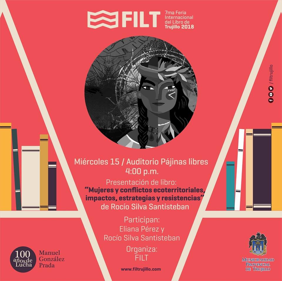 Rocío Silva Santisteban nos acompaña en la #FILT2018. ¡Los esperamos!
#ManuelGonzálezPrada #100AñosDeLucha