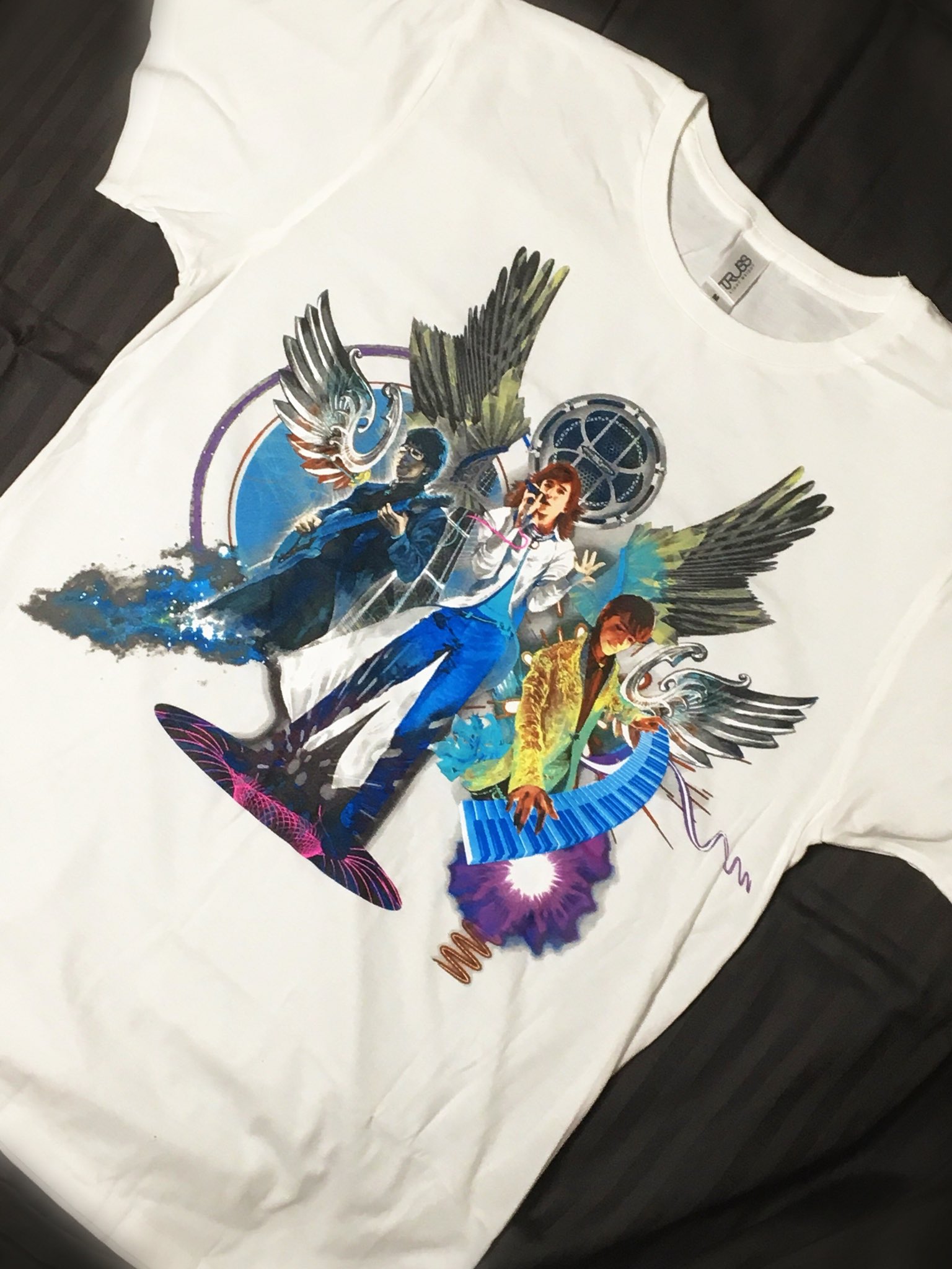 宇都宮隆 TM NETWORK Tシャツ バンドTシャツ ツアーTシャツ(ブラック)Sサイズ : TM NETWORK | HMV&BOOKS