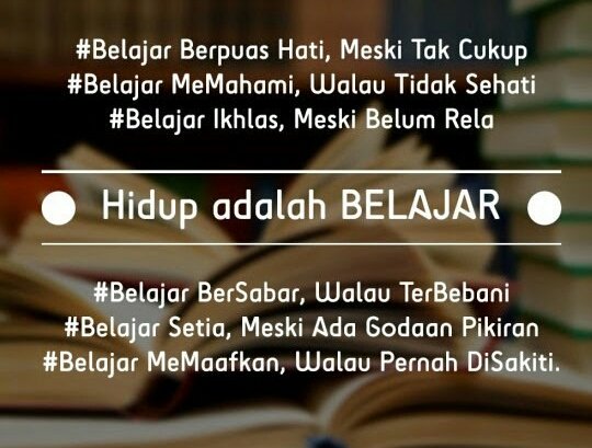 IwanGunawanSE's tweet photo. Motivasi Buat Kita Semua , HIDUP ADALAH BELAJAR https://t.co/foqxRxY7B7