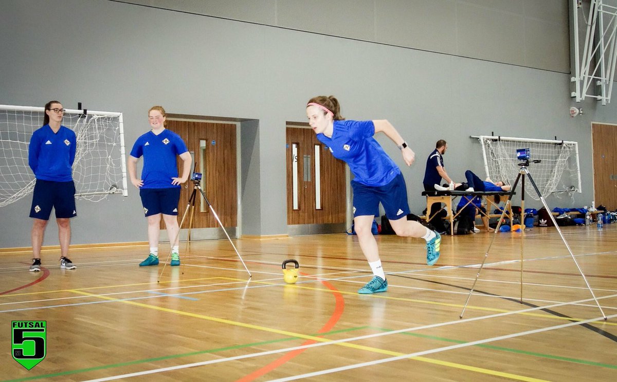 AthleticSurge's tweet photo. Northern Ireland Futsal Squads fitness testing #jumps #speed #conditioning #gawa https://t.co/ZJNe0Rya4e