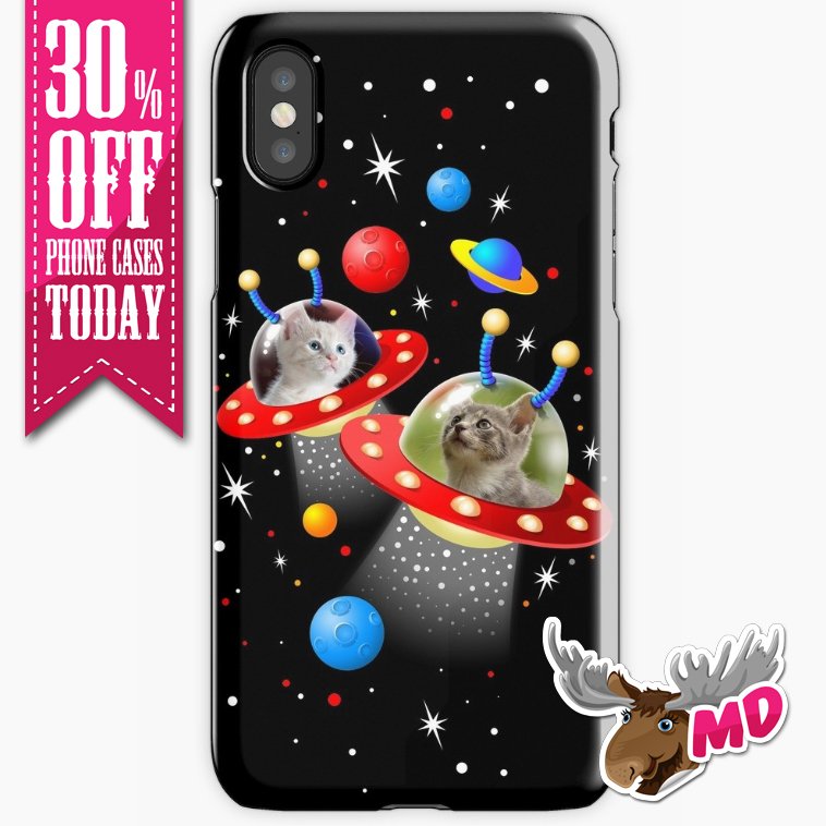 MooseDisco's tweet photo. Just sharing #mydesign 30% off phone cases with SAFEBET @redbubble This case here: https://t.co/lC2xwQFpGH more Cats in UFOs designs here: https://t.co/fbKHjZPLnD #iphonedesign #iphonecase #iphonecasedesign #supportartists #independentart #scifi #UFO #flyingsaucer #kittens https://t.co/16Mcqh6DQC