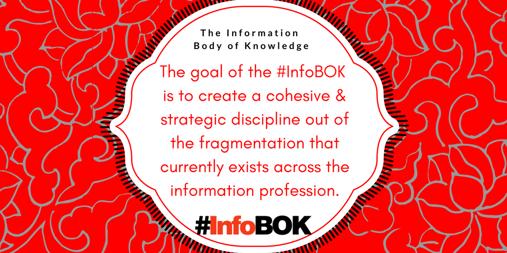 informationbok's tweet photo. Out of many disciplines, one profession. #InfoBOK https://t.co/M4gUpQJYNr