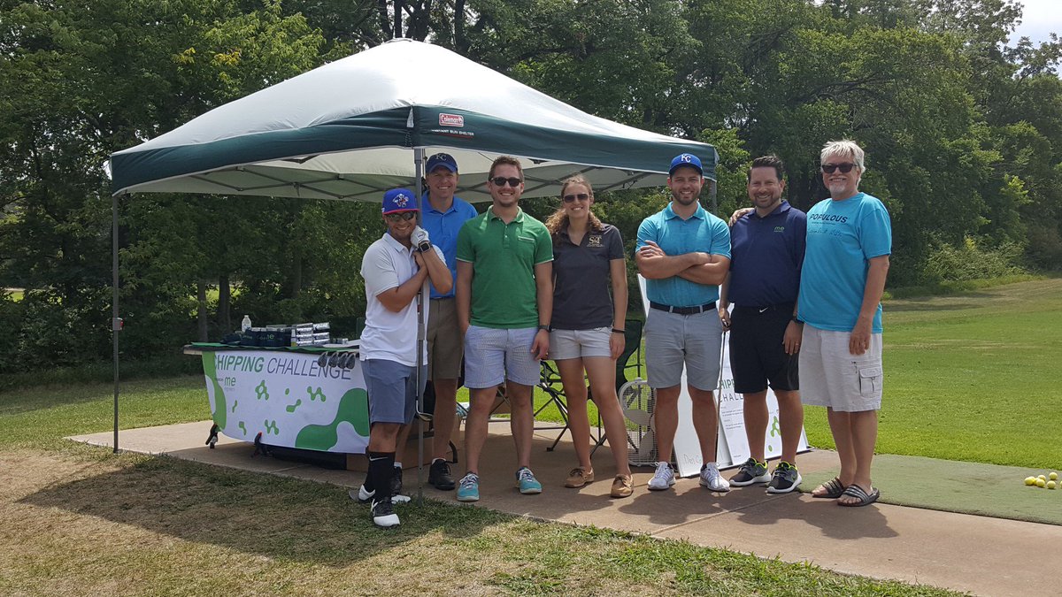 meengineersinc's tweet photo. We had a great time at @Populous' annual golf tournament! Our chipping challenge was a huge success! #ME_play https://t.co/JbGI8OUIF6