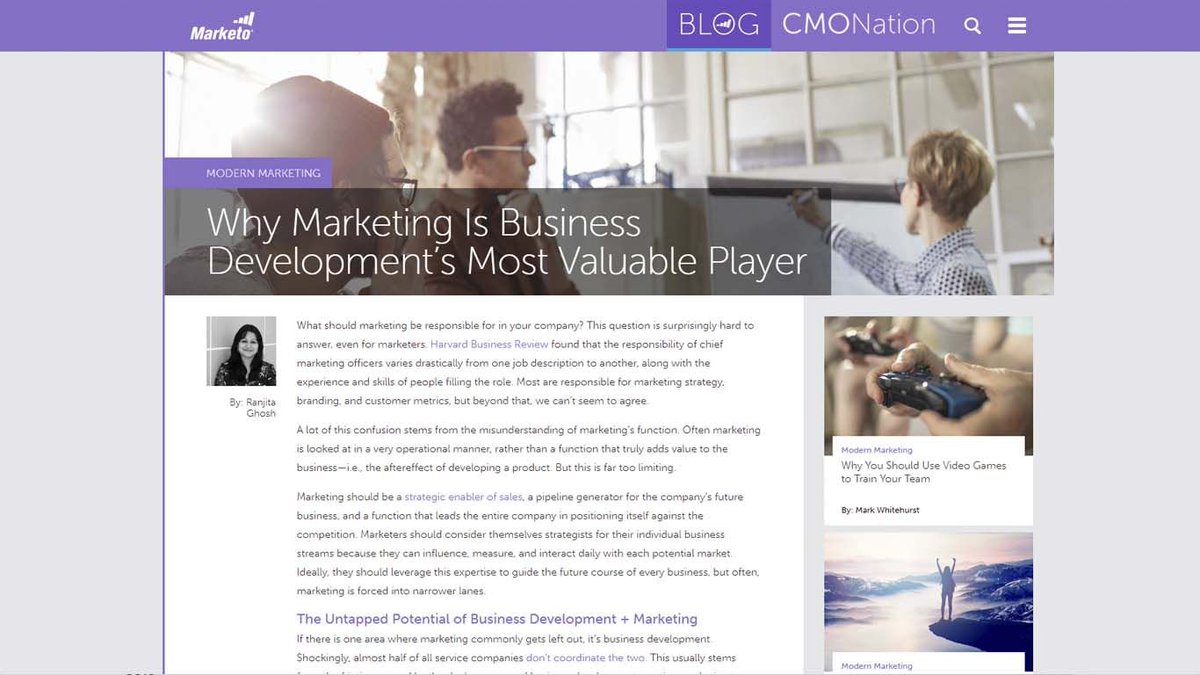 mindseo's tweet photo. Excellent article about the Untapped Potential of Business Development + Marketing.
#mindseo #seo # marketingstrategy #businessdevelopment
https://t.co/rN6Cnv8CnS https://t.co/d03zTO8qdA
