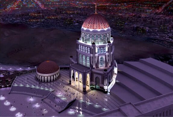 SaudiProjectEN's tweet photo. Establishing #AlHaram library, located on an area of 18,000 m 2 next to Al-Haram Al-Makki and includes a museum and a range of activities and sections of mixed use https://t.co/qnOEssV82W