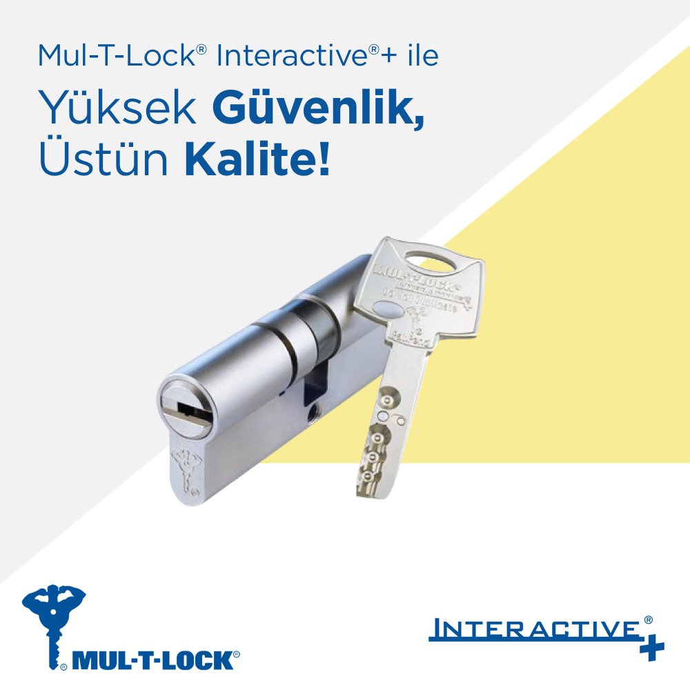 Mul-T-Lock®’un Interactive+ mekanik platformu Yüksek Güvenlik sorunlarına çözüm getirirken aynı zamanda işlevsel ihtiyaçları da karşılar.✌🏻 Detaylı bilgi için >> ow.ly/QLd230l0m2P
