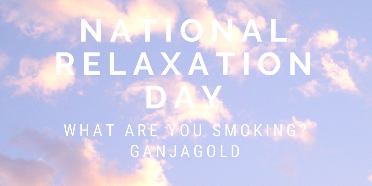 GANJA_GOLD's tweet image. What will your calming influence be? 
.
.
.
#nationalrelaxationday #ganjagold #calminginfluence #smokeherb #cannabisconnoisseur 
GanjaGold™️ is a manufacturer of cannabis products, License # CDPH- T00001197 legally manufactured in CA. For adults 21+, not for sale