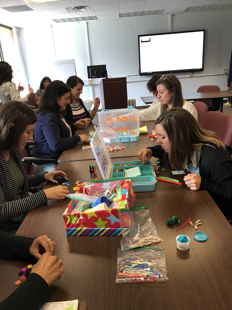 teacherlor's tweet photo. Using our creativity to learn how to engage writers in writers workshop. Used tinker trays, watercolor paints, markers, and Storyboard That to produce. @AngelaStockman #makewriting #tinkertrays https://t.co/GLAOaOQXxY
