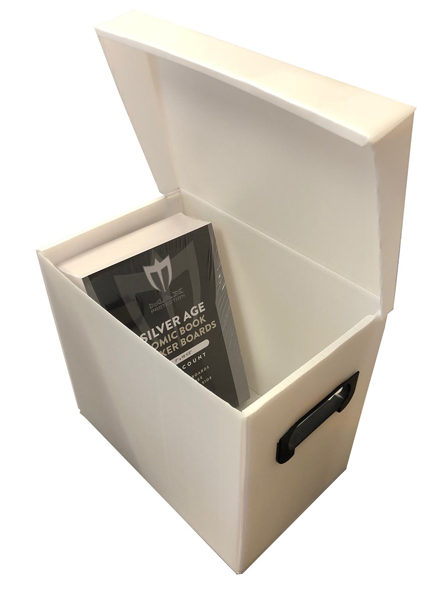Max_Protection's tweet image. @Max_Protection has developed NEW comic flip boxes made of plastic.   Reasonably priced too!  Check them out!   #comicboxes #comic #comics #comicstorage maxprosupplies.com/catalogsearch/…