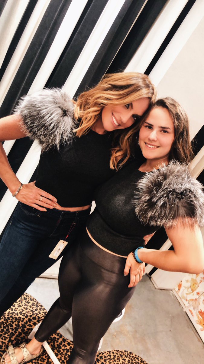 CaryDeuber's tweet photo. Happy Wednesday!
My #wcw today is this girl!  💕
Mommy stepdaughter shopping before tonight’s #RHOD premiere
#twinning #dressingroomdiaries #mygirl #whatstep #girltime https://t.co/pDoYss4Ino