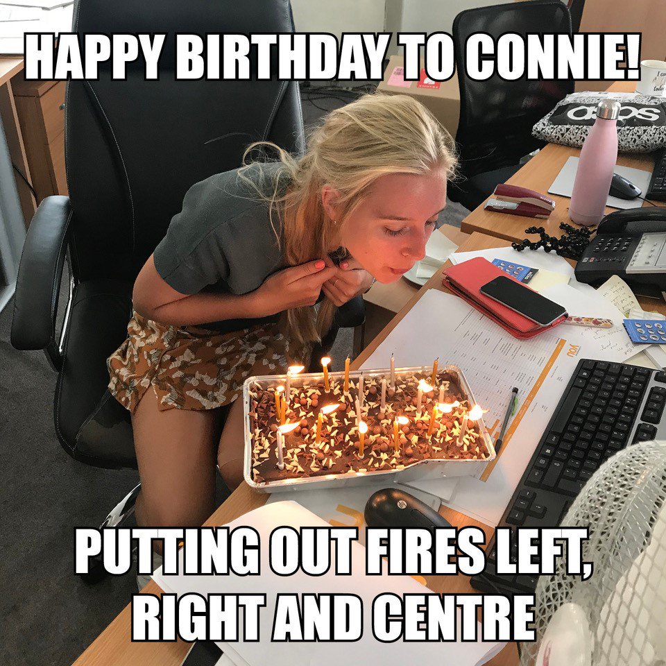 Happy Birthday to YOU marketing guru, Connie Smith  