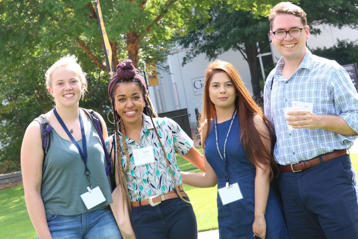 laneygradschool's tweet photo. A new school year warrants new opportunities for student involvement. Our new students had the opportunity to meet the leaders of several student organizations at this year’s Grad Fair! #LaneyGradSchool #Emory #EmoryLGS https://t.co/CBDi2c1LzV