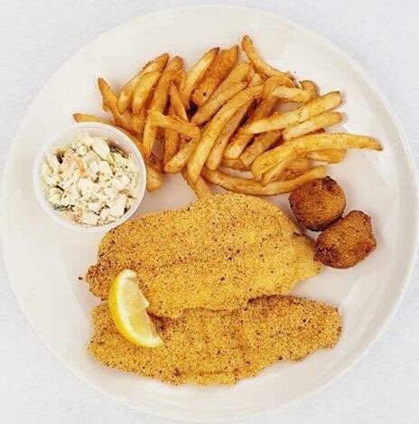 boilingcajuns's tweet image. Today, your choice All You Can Eat Catfish for 9.95 or once piece with 2 sides only 6.95!  Happy hour starts now!