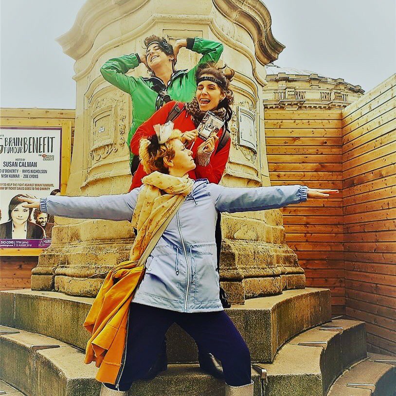 gal_sabo's tweet image. Amit Sidi is here! Come see her perform in TRIPTYCH every day, 1pm, #sweetvenues #EdFringe.
Going #Intotheunknown. 10 shows to go!