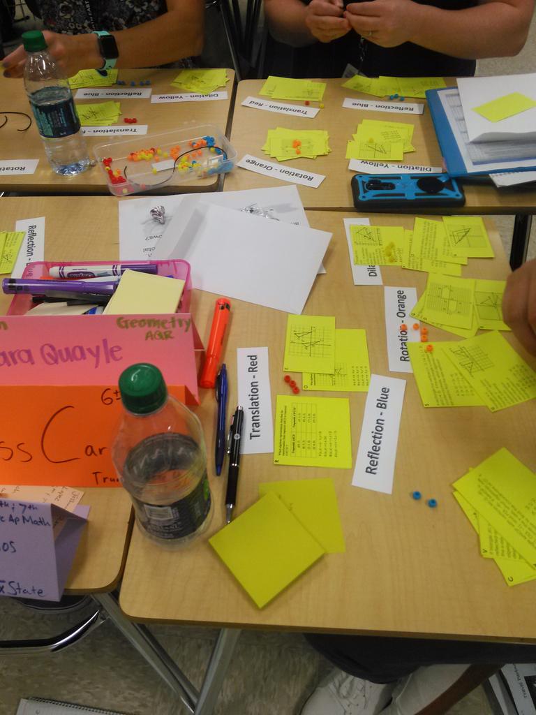 NEISD_MATH's tweet photo. New NEISD Math teachers engaging in a Social Emotional Learning Card Sort! Building communication and confidence through learning math. #SEL https://t.co/R6YNGZcoas