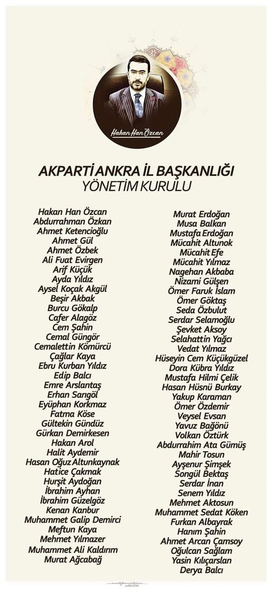 AK Parti'de yönetici olmak irade ister, erdem ister, cesaret ister. Yenilenen Ankara İl Teşkilatında da, başta İl Başkanımız Hakan Han Özcan kardeşim olmak üzere yönetimde görev alan tüm arkadaşlarda bütün bu özellikler fazlasıyla var elhamdülillah. Hepsini yürekten kutluyorum.
