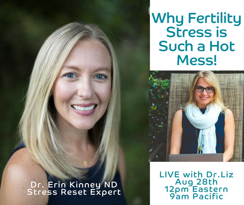 TwoRiversHealth's tweet photo. Coming up with @DrCherevatyND on Facebook LIVE, Why Does #Fertility #Stress Feel Like Such a Hot Mess? Dr. Erin Kinney chats with us live on August 28. Follow https://t.co/Mbcmncgzb8 to get a notification before the interview starts. Bring your q's! #infertility #hormones https://t.co/aEFT6Mjfkp