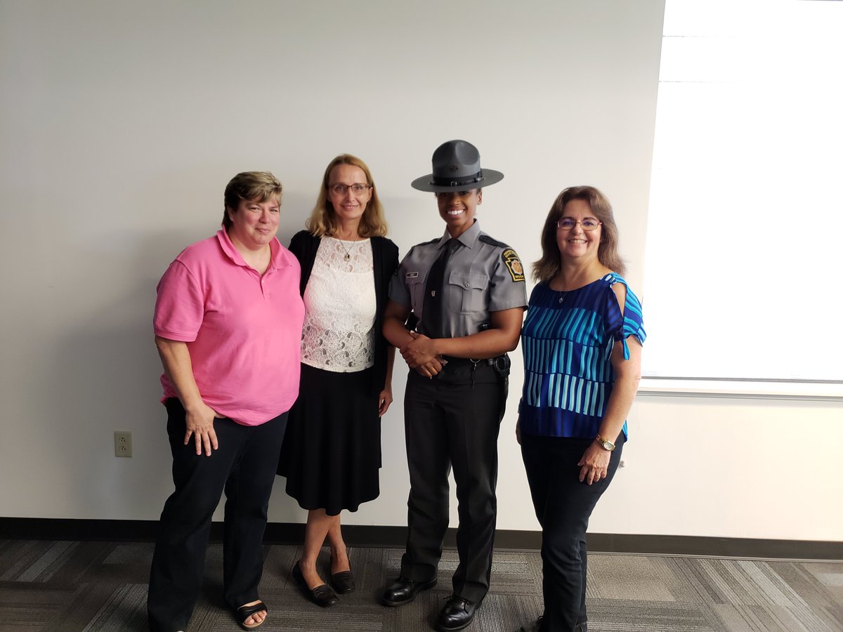 AcmeHardestyCo's tweet photo. Yesterday our Blue Bell office welcomed Trooper Loretta Miree to take our team through Active Shooter Training. A big thank you to our #safety team for setting it up and making sure our office is prepared for all situations

#AHsafety #AHfam #c2it https://t.co/6hg975JXv7