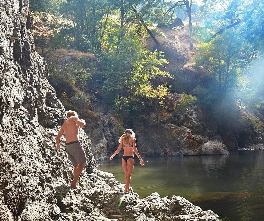 It's the perfect day for a dip. #OriginalAdventures in #Mendocino 
📷 @PascalShirley IG