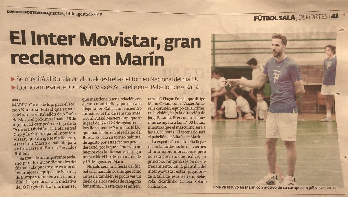 📢📢📖📖 @Diario_Pontev 📖📖📢📢

#edmarin
#123EDMARIN
#adisfrutardelfutsal
#arribalaEDMarin
#marín
#concellodemarin
#DiariodePontevedra
#enceplansocialpontevedra
#ofisgon pic.twitter.com/LRvvmpR7Bj