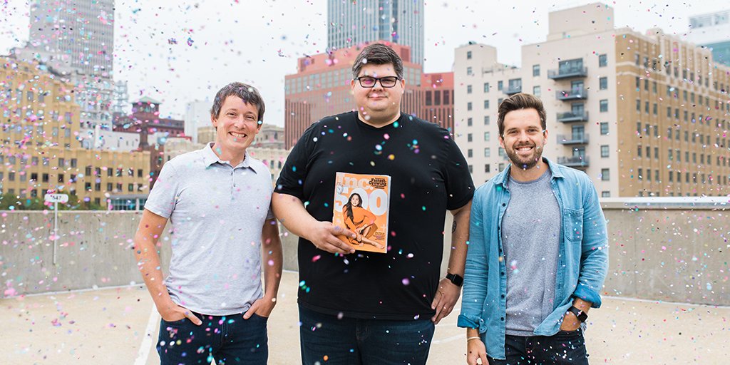 HeyFlywheel's tweet image. We’re delighted to announce that we’re no. 344 on this year’s #Inc5000 list of fastest-growing companies in the nation! Read all about this extremely exciting news here: getf.ly/2MqKE7V