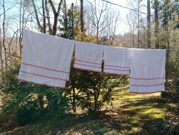 Naked_Determina's tweet image. #climateVoter 
Everybody - do your share
My family saved 1,500 pounds of carbon dioxide emissions from going into the atmosphere, per year (used dryer only on rainy days)
Over the years, that's 39,000 lbs of #CO2. 
As an additional benefit, I #exercised my arm muscles, on the fly