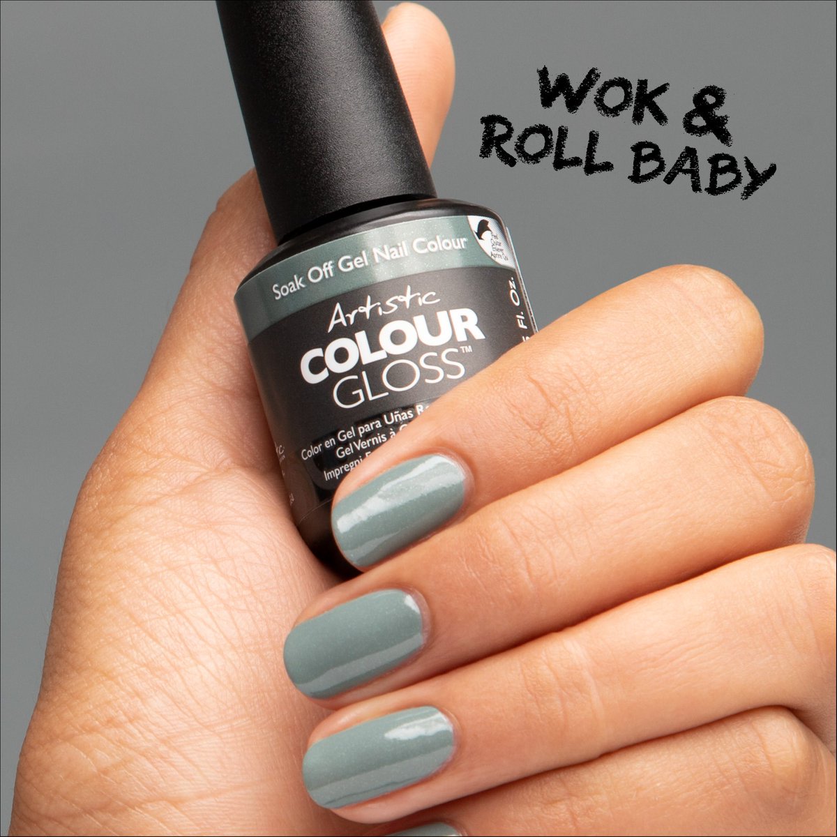 Artistic_Nail's tweet photo. You’ll be craving ‘Wok &amp; Roll Baby’ after you see this gorgeous green iridescent crème from the Caution: Extremely Hot collection! Available at SalonCentric stores now. Colour Shown: Wok &amp; Roll Baby #ArtisticNailDesign #CautionExtremelyHot #fallnails https://t.co/e6IcBv6irc