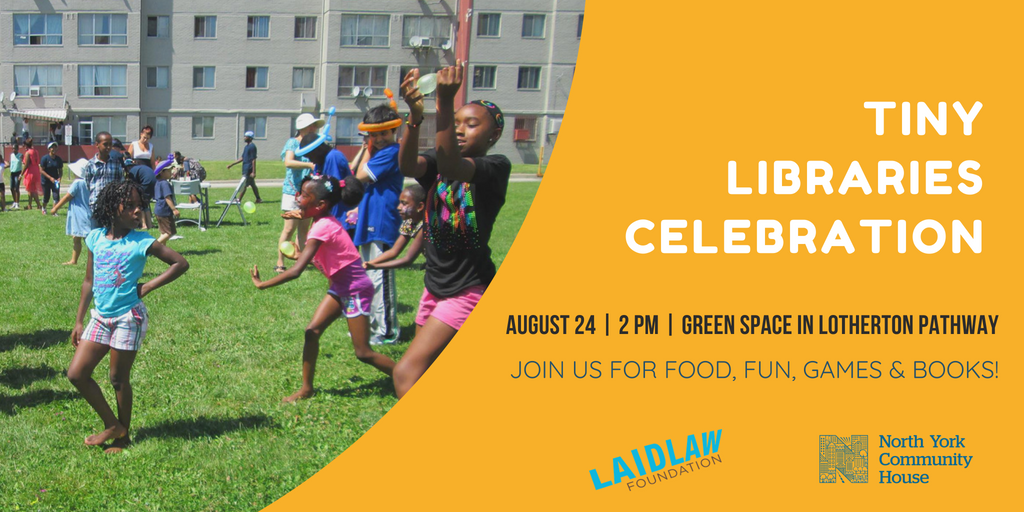nychonline's tweet photo. You're invited! @LothertonYouth are launching their Tiny Libraries August 24th! Stop by for lots of fun, and maybe bring a book to donate to the library!
#littlelothertonlibraries #lothertonyouthcouncil #littlelibrariestoronto #tinylibraries #lothertonparkway #lotherton https://t.co/2BVuoDjkoB