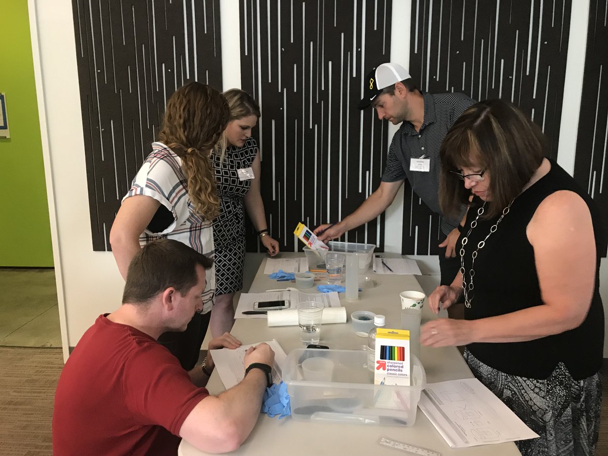 WA_SBE's tweet image. At @ISBUSA, principals &amp;amp; district leaders from @BethelSD &amp;amp; @Renton_Schools are continuing their learning about the @OfficialNGSS.
Participants have been able to learn through doing experiments &amp;amp; by reflecting on their learning in small &amp;amp; large group discussions #WAScience4All