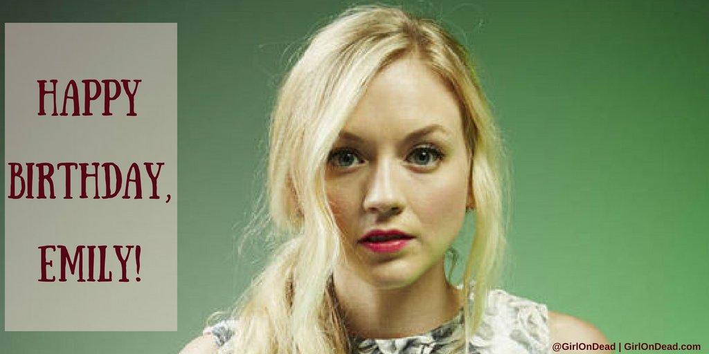 Happy birthday to Emily Kinney aka Beth! 