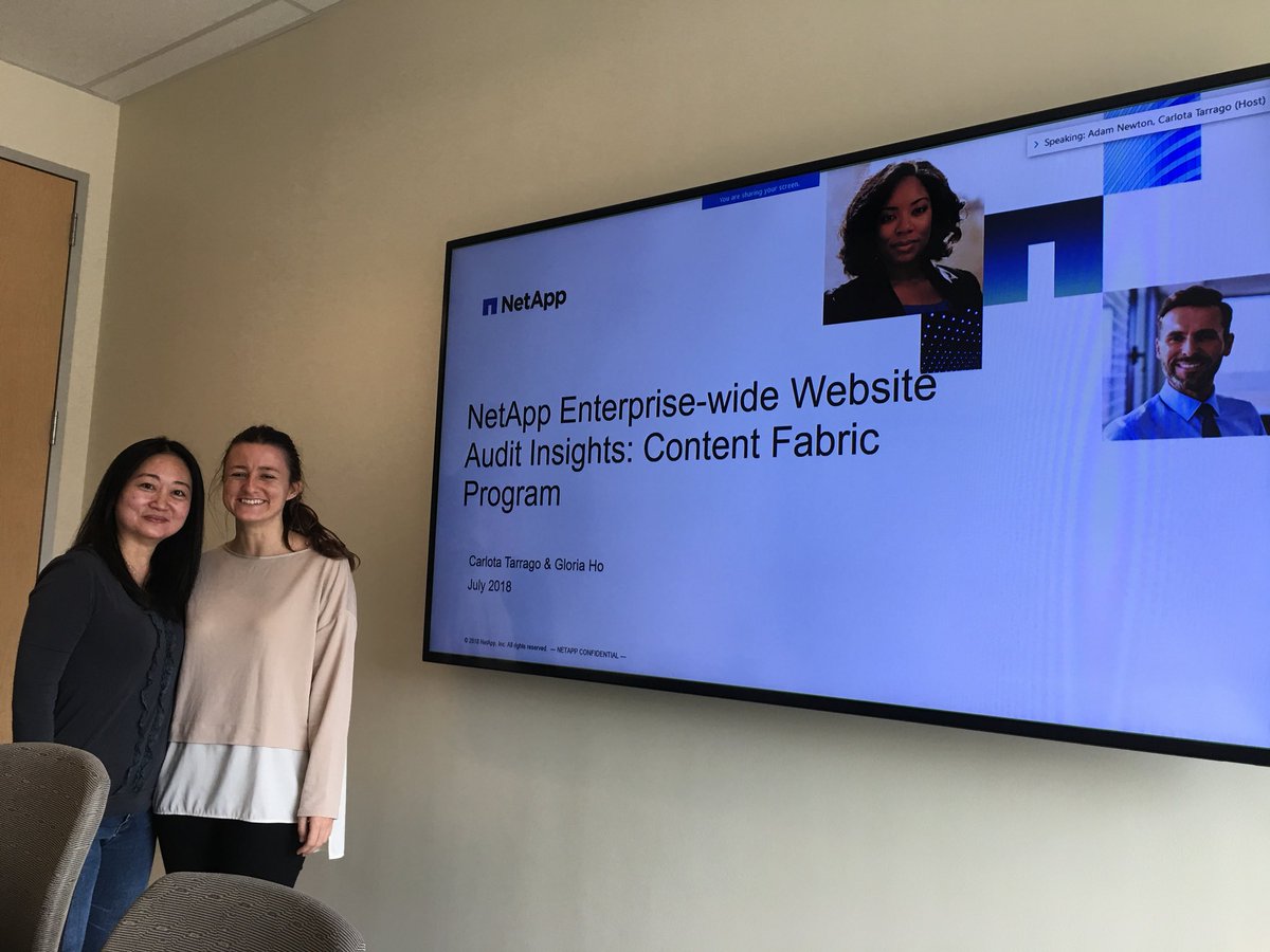 NavarroDescals's tweet image. Data driven transformation @carlotat93 presents data on Content Fabric Program #datadriven #contentstrategy #actionabledata