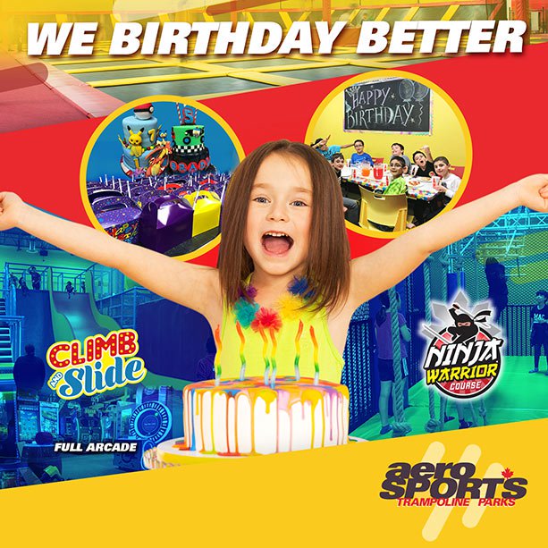 ASbrampton's tweet photo. Birthdays are truly special when celebrating with friends. 🎂🍰

Book our amazing party package, and kids will sure to have the best days ever! 😁🎁🎉🎊

See our packages here: https://t.co/N0VMe5P70F https://t.co/sizxjrqdc0