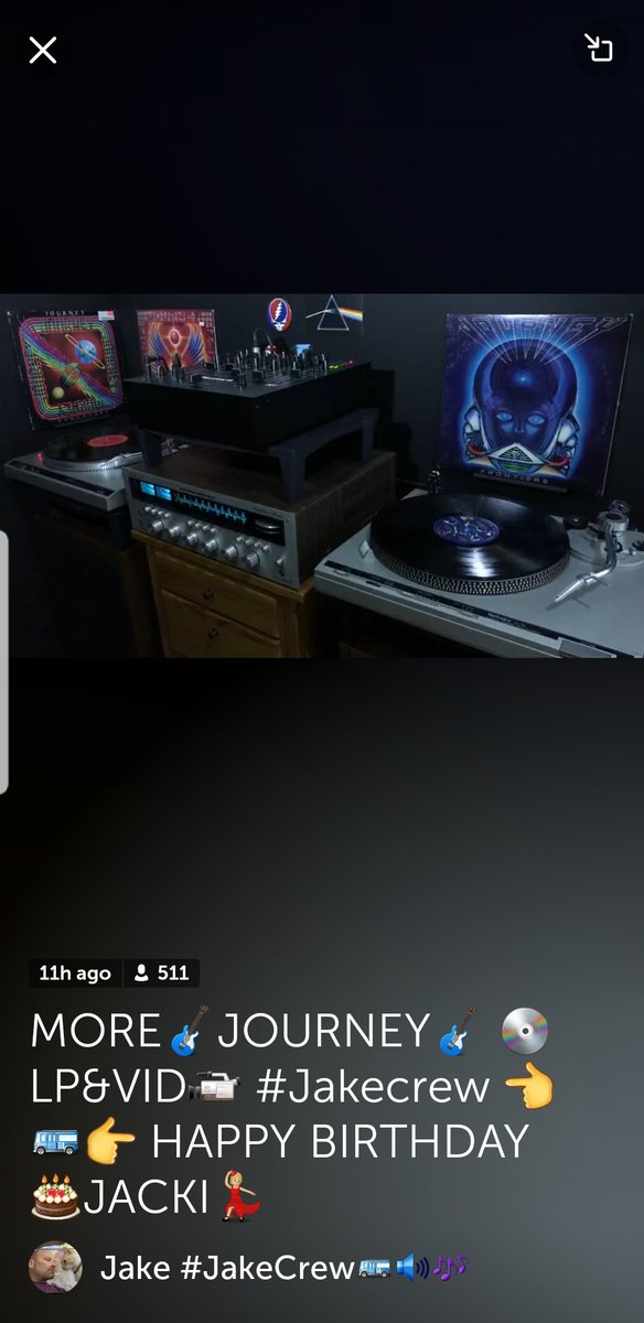 JackieLovebug's tweet image. MORE🎸JOURNEY🎸 💿LP&amp;amp;VID📹 #Jakecrew 👈🚌👉 HAPPY BIRTHDAY 🎂JACKI💃🏼k pscp.tv/w/bkRotzFvUEtM…