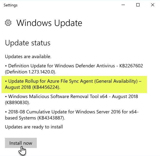 CHARBELNEMNOM's tweet image. Update Rollup for #AzureFileSync Agent (General Availability), August 2018 now available - Fixes an issue that causes sync sessions to fail and return an “out of memory error (0x8007000e)” @ charbelnemnom.com/2018/07/azure-… #AFS #AzureFiles