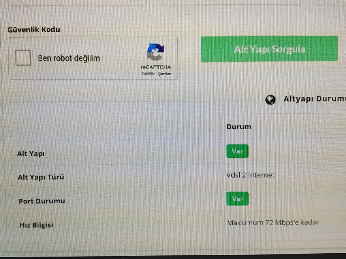 EmreYavruoglu's tweet photo. @TurkNetDestek Lütfen ortak arıza kaydı istermisiniz,  varsa hız düşüklüğü arızadan kaynaklı olabilir. Telekom ekiplerince kontrol edilsin lütfen. Bakın alt yapı desteği başka iss sorgulamasinda aynen Telekom dan bana söylendiği gibi çıkıyor.VDSL için Türkneti seçtim, bu porta geçmek istiyorum. https://t.co/2E4WgUqcLA
